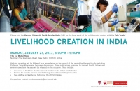 Concluding Event of “Livelihood Creation in India” - Harvard University South Asia Institute’s initiative